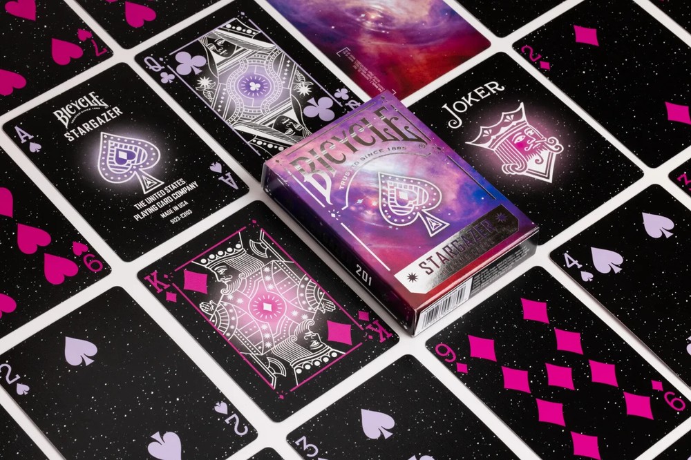 1 DECK Bicycle Stargazer 201 playing cards