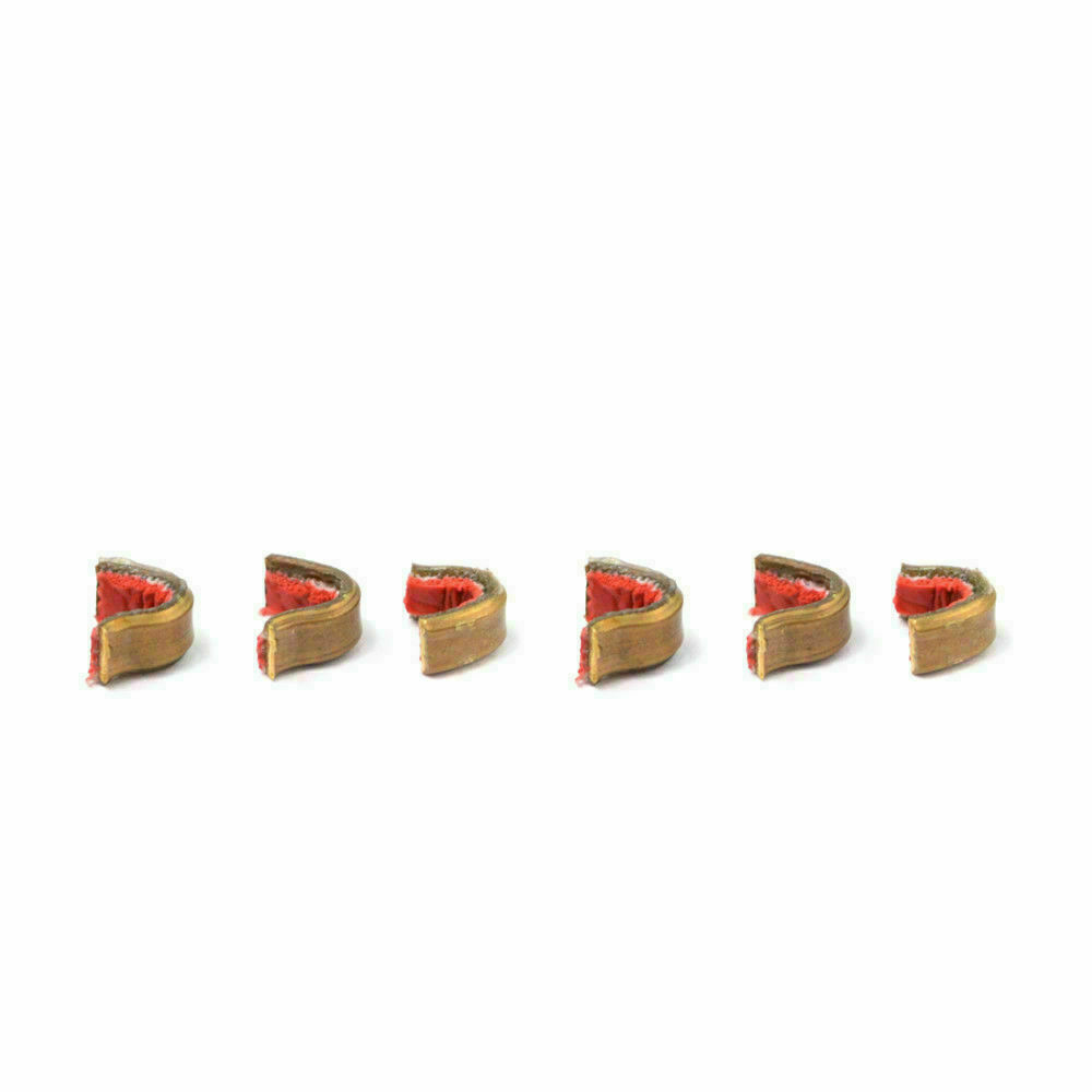 12X Archery Bow String Nocking Points Strings Nock Sets Brass Buckle Clip Knock