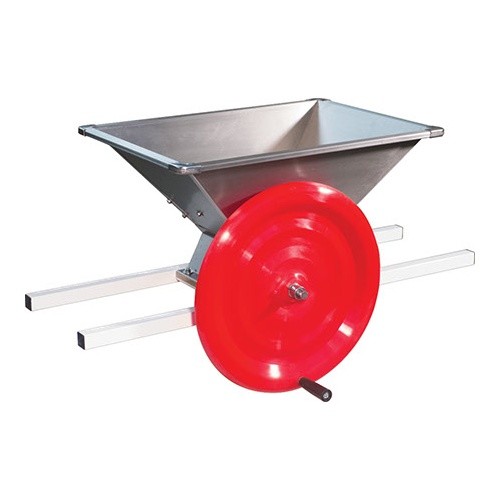 Manual Fruit Crusher - Made for Apples & Pears, works for Grapes, Berries, Wine