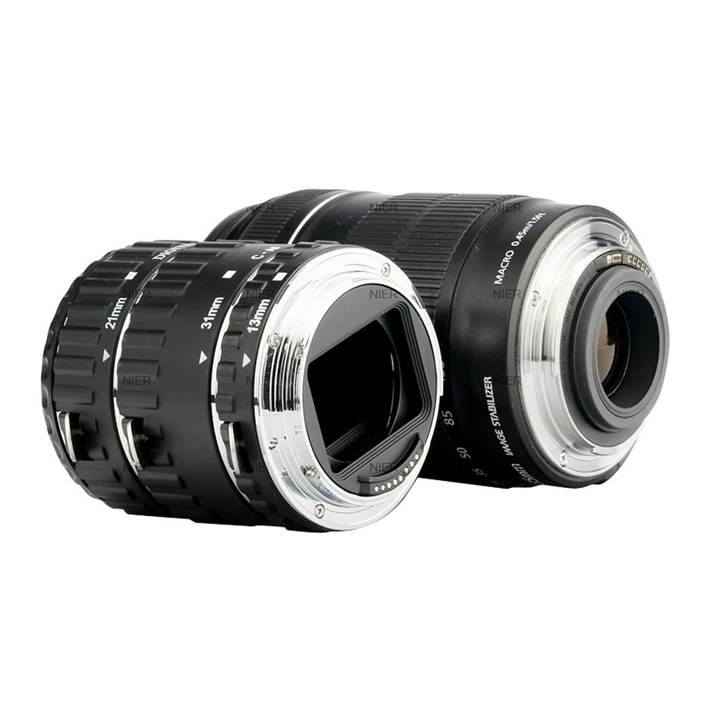 AF Macro Spacers for Canon EOS Camera EF EF-S Lens Adapter Macro Rings