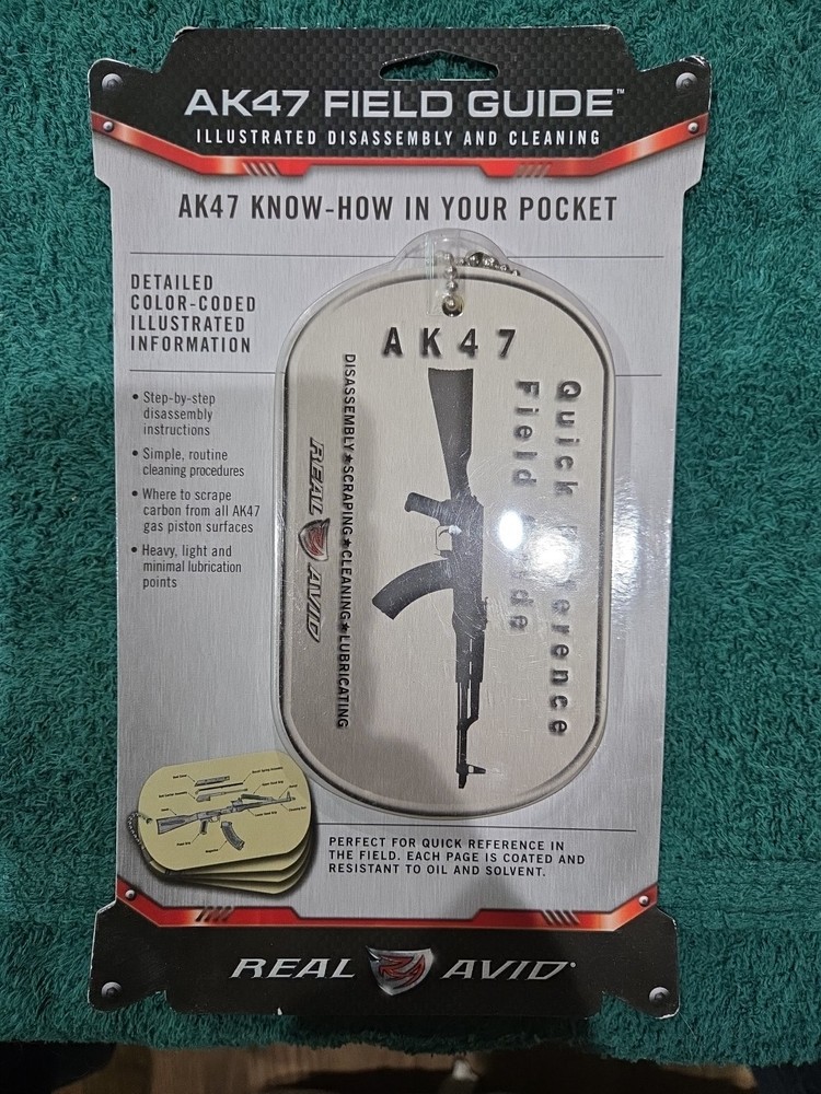 Real Avid Quick Gun Reference Field Guide for Russian Platform, Gun Cleaning...