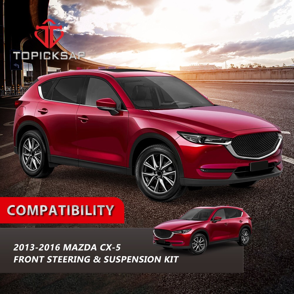 12pc For 2013-16 Mazda CX-5 Front Steering & Suspension Kit