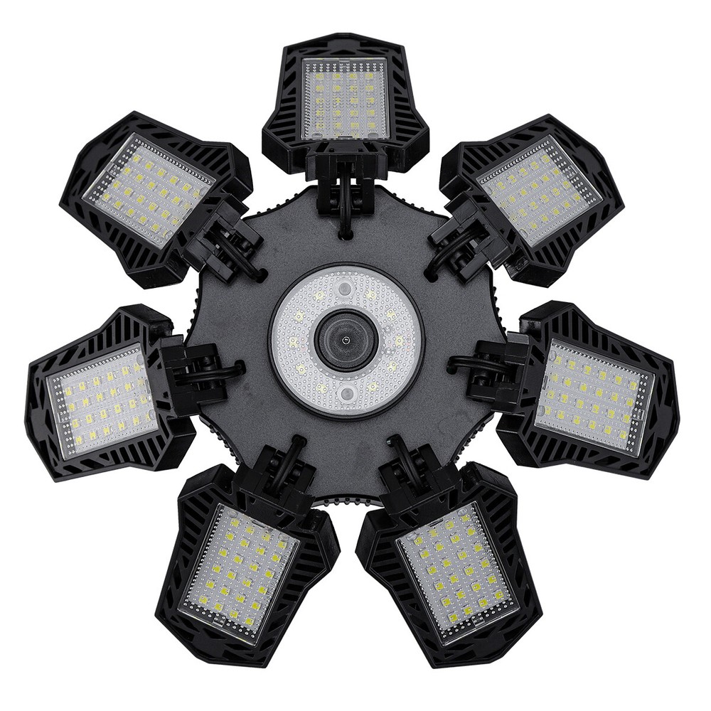 Foldable LED Garage Light 32W 178 LED E27 E26 Bulb 360 Degree Lighting for Works