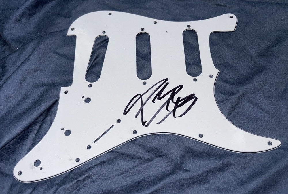 Post Malone Signed Guitar Pickguard