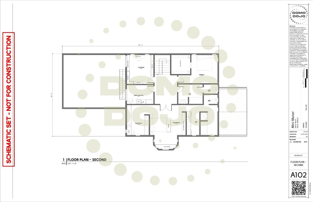 Mini Manor House Plans – PDF Downloadable Blueprint