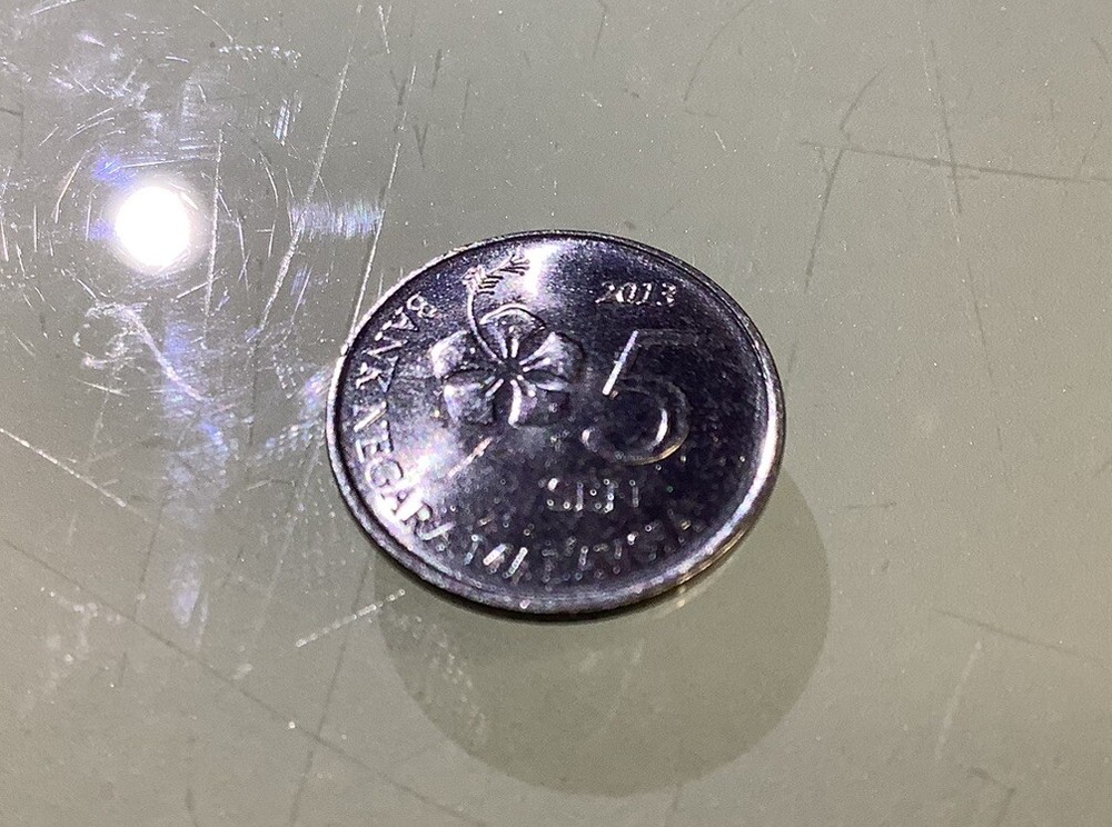 Malaysia 5 Sen 2013 UNC