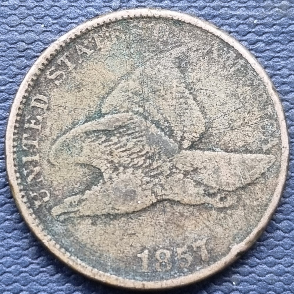 1857 Flying Eagle Cent 1c Better Grade #76902