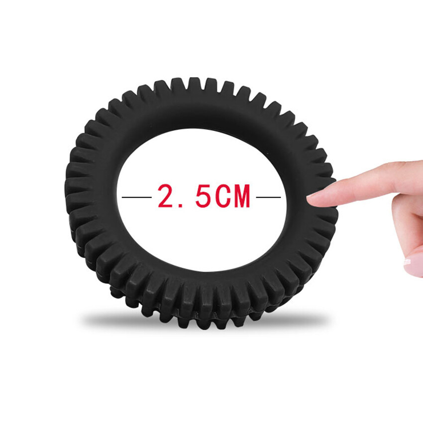 4X Penis Extender Enlarger Sleeve Ring for Reusable Condom Delay Ejaculation Men