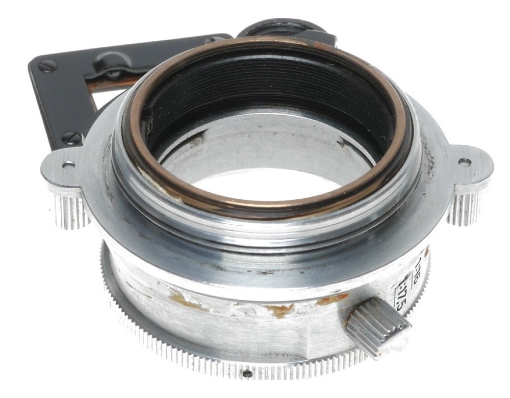 Close focus attachment for Hektor Summar Leica leitz lens