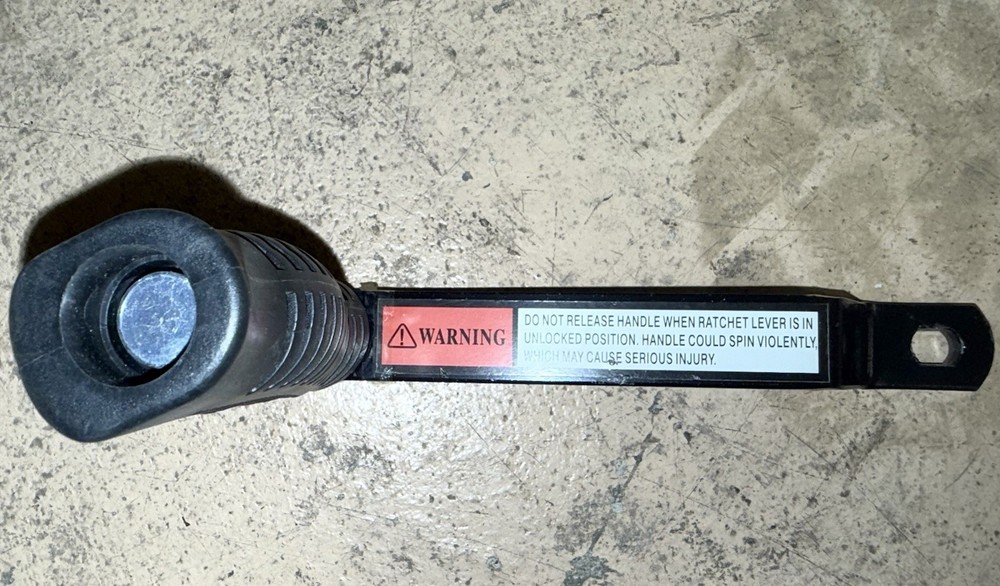 Trailer crank lever new