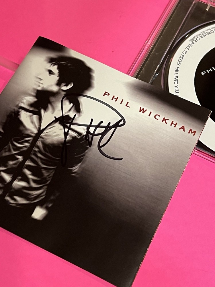 PHIL WICKHAM SIGNED AUTOGRAPHED CD