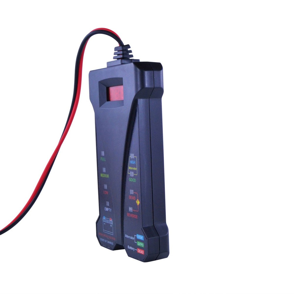 Universal 12 Volts Digital Battery Tester / Charging System Analyzer