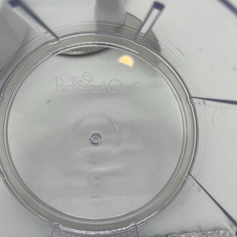 Pampered Chef Manual Food Processor Chopper 3 Cup Capacity EUC