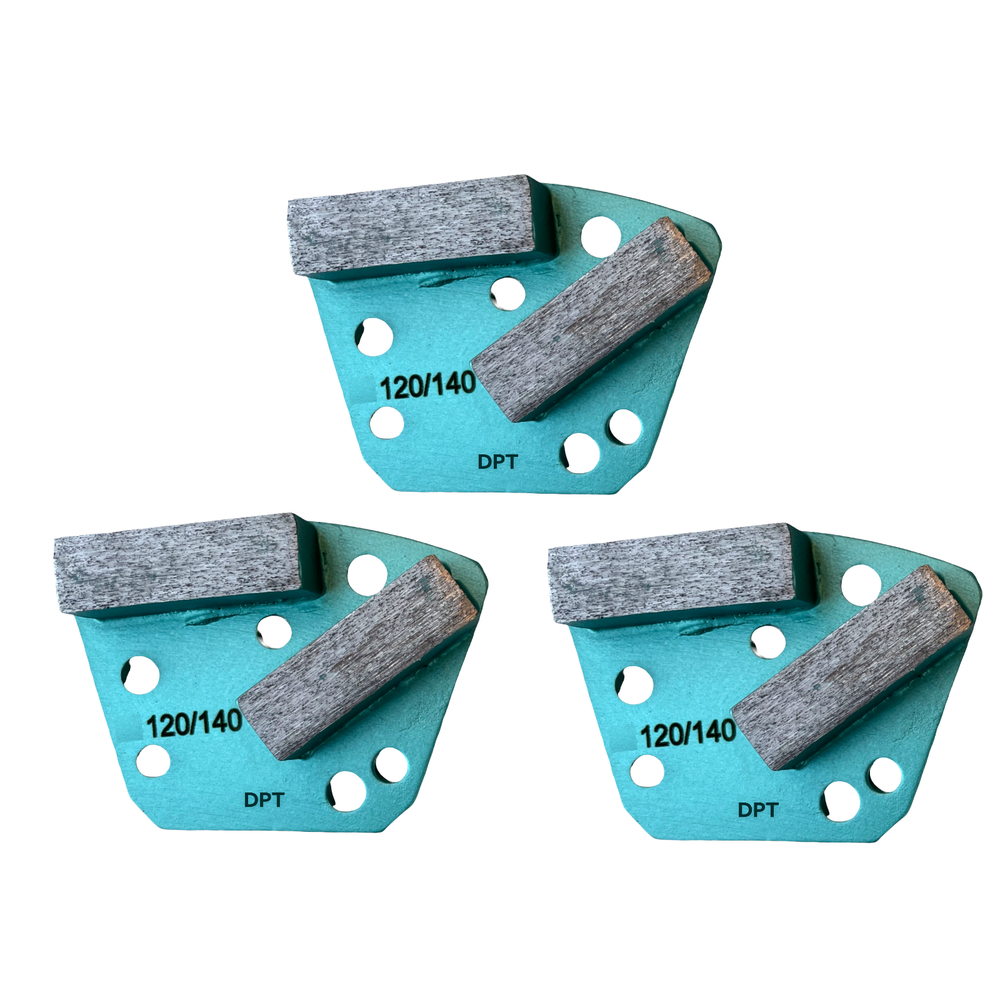 3 Pack Grinding Discs for Bolt-on Diamatic Sase CPS Concrete Grinders Soft Bond