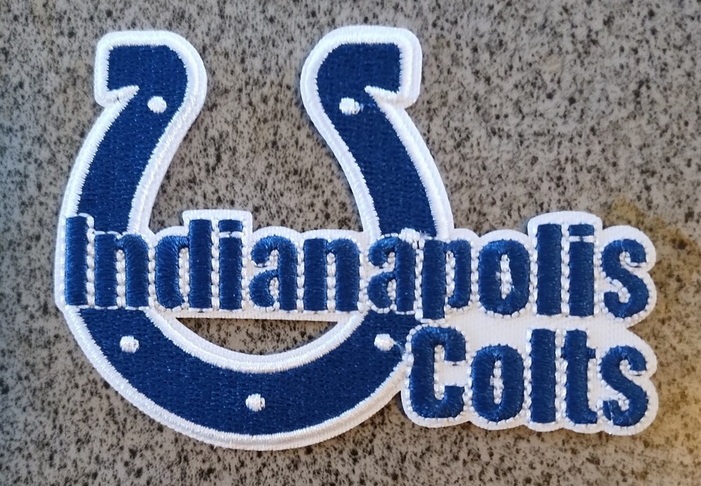 INDIANAPOLIS COLTS IRON ON PATCH