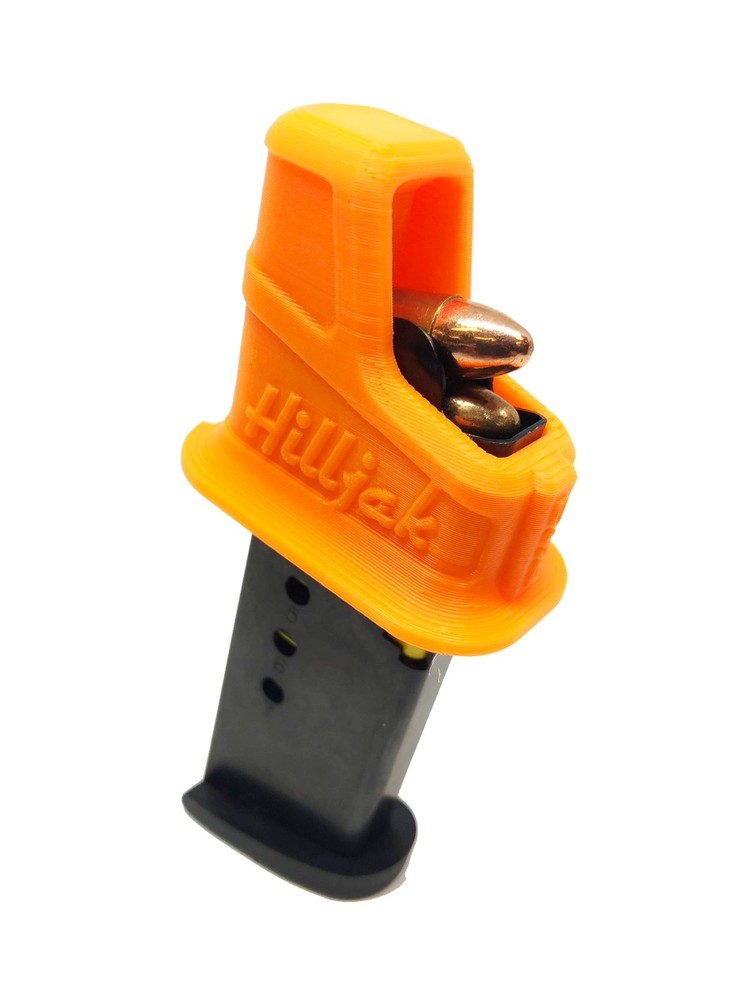 Ruger LC9 EC9s - 9mm Speed Loader, Quickie Loader by Hilljak, QL9SS Orange