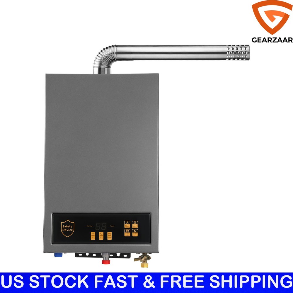 24KW 3.6GPM LPG/Propane Gas Hot Water Heater Tankless Instant Hot Water Heater