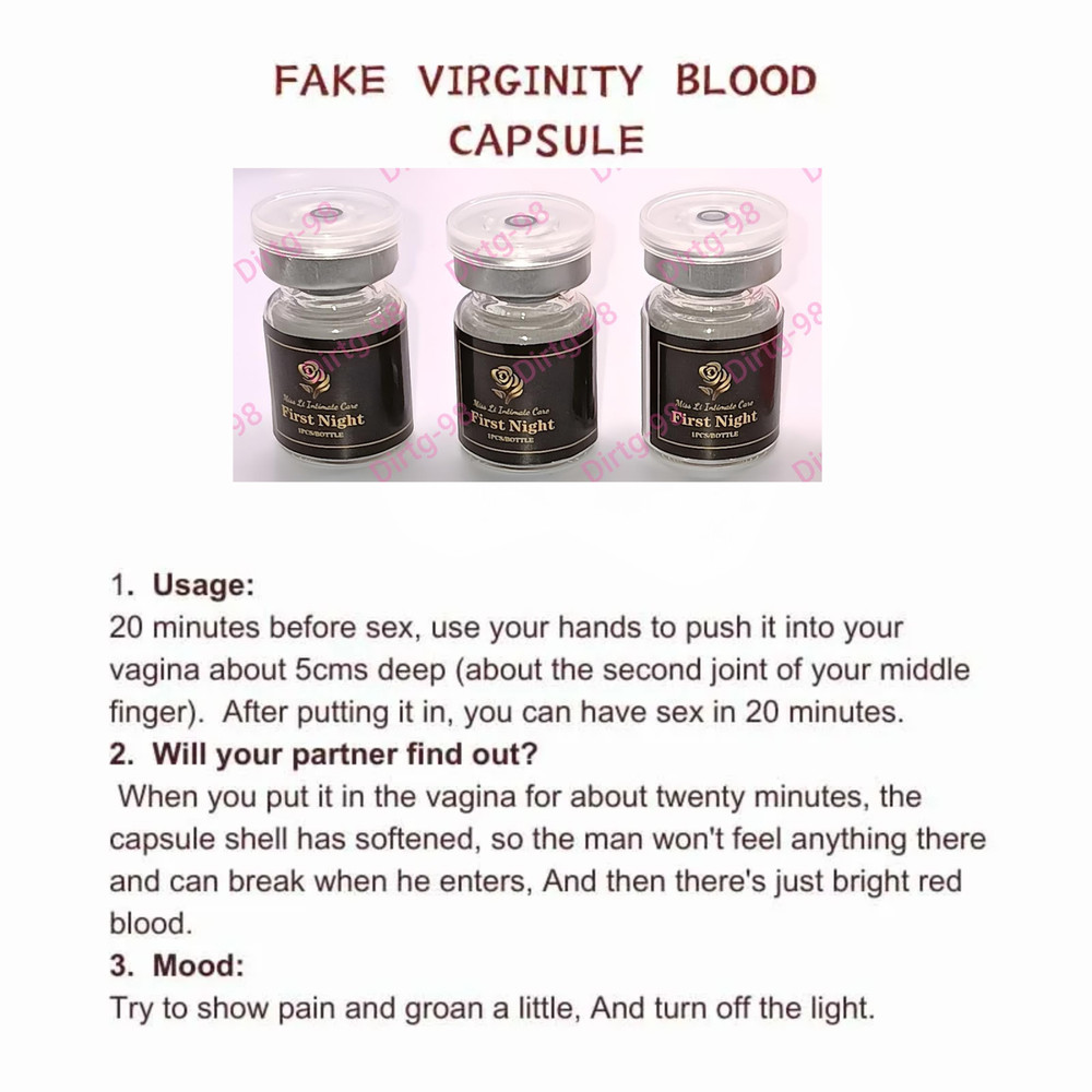 Virginity Blood Capsules 100% Natural