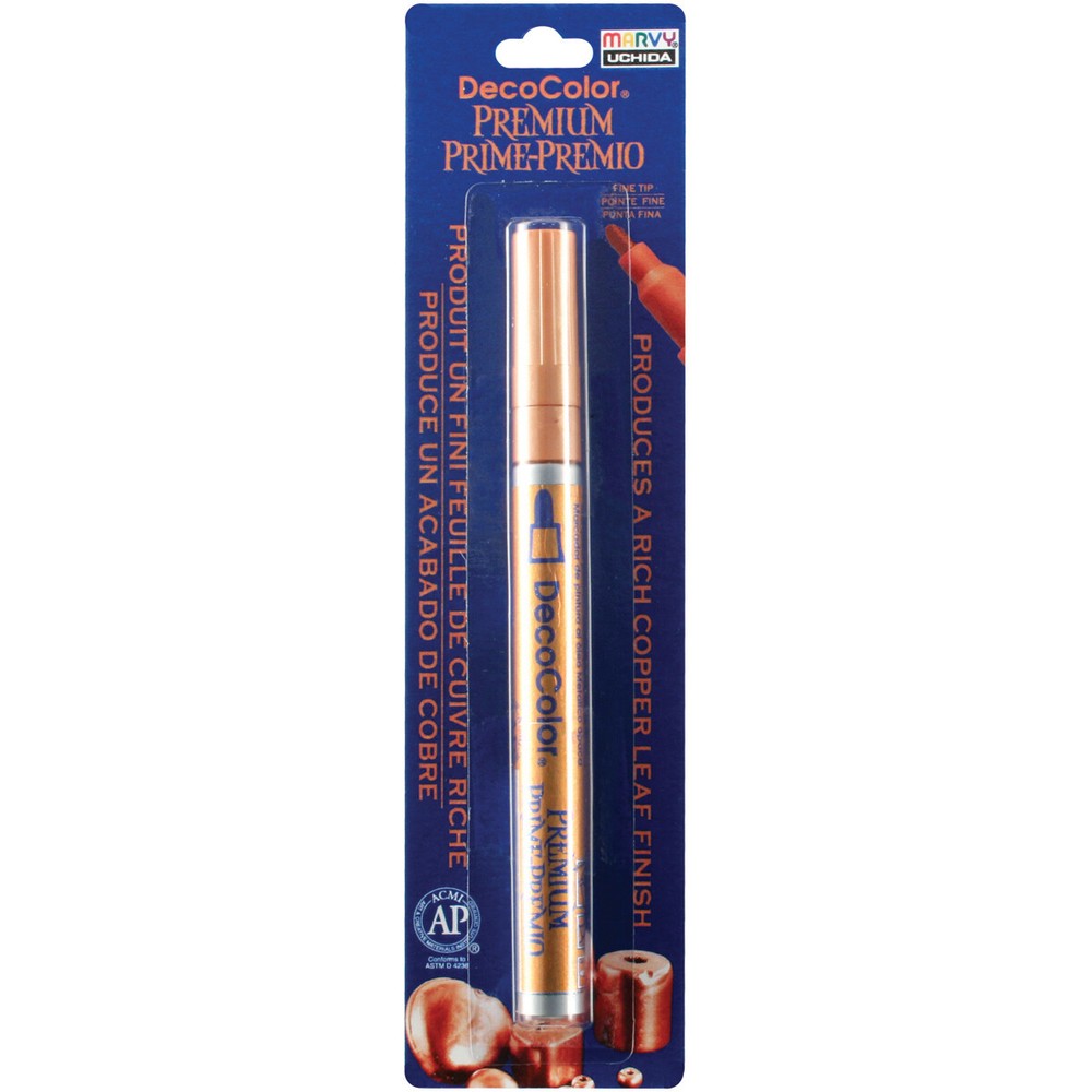 DecoColor Premium Fine Tip Paint Marker Copper