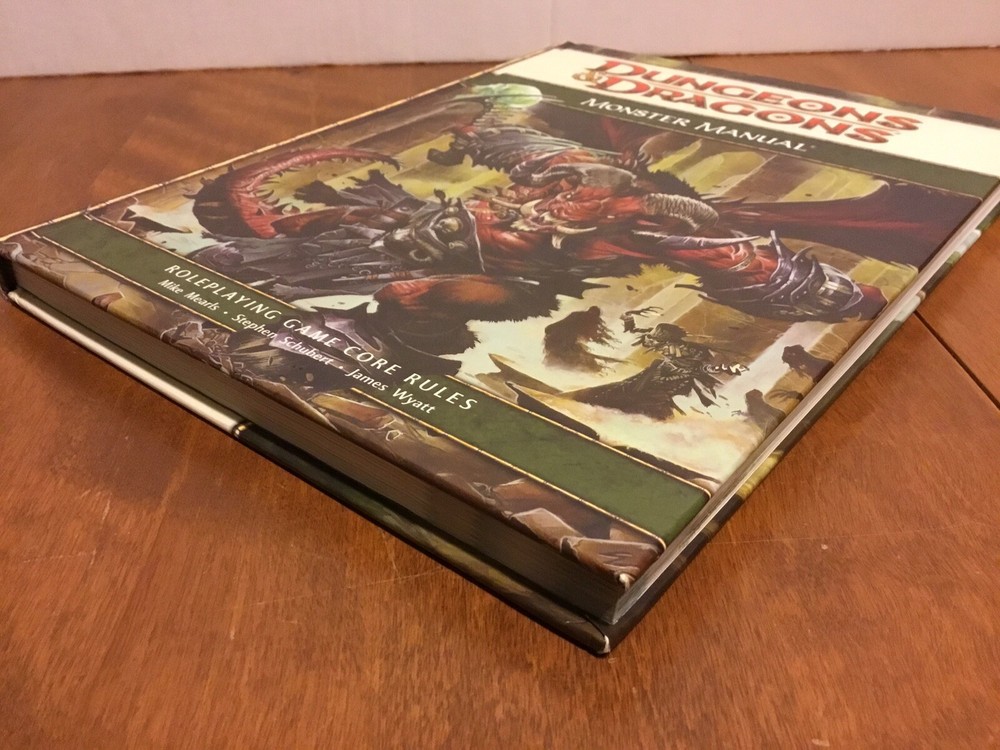 Dungeons & Dragons MONSTER MANUAL June 2008 First Printing D&D Game Core Rules
