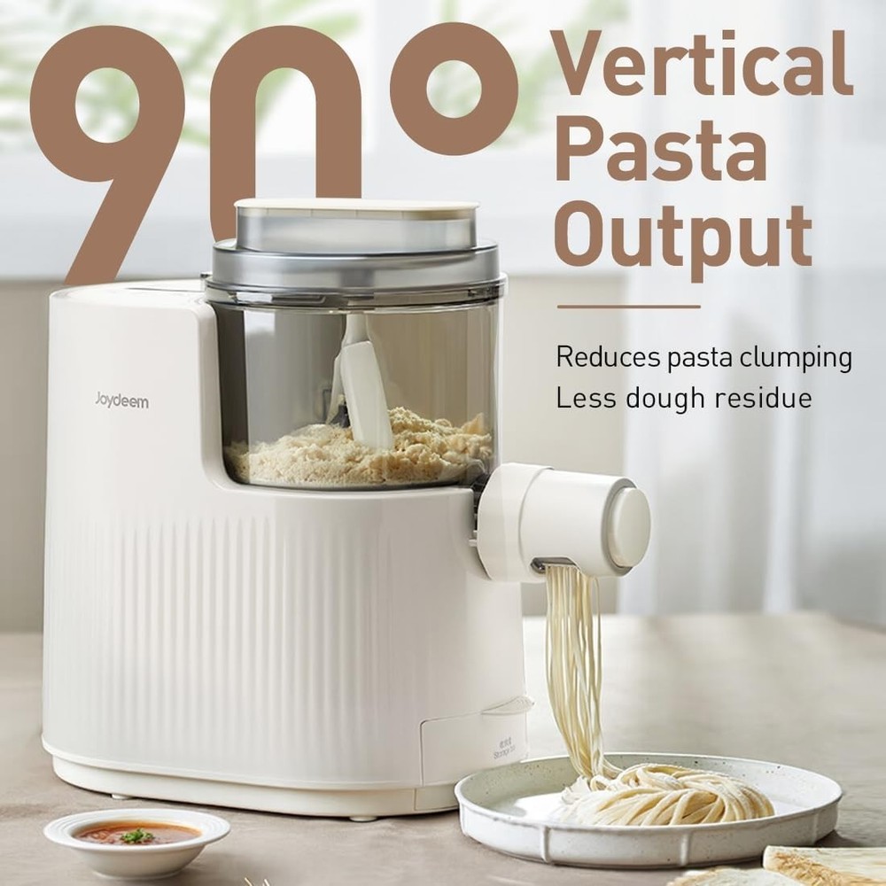 Electric Pasta Maker Machine Automatic Noodles Dough Maker with 7 Discs Pink