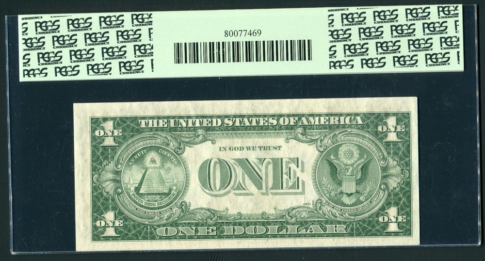 1935H $1 Silver Certificates - Sequential Serial Number Pair - Both PCGS 64 PPQ