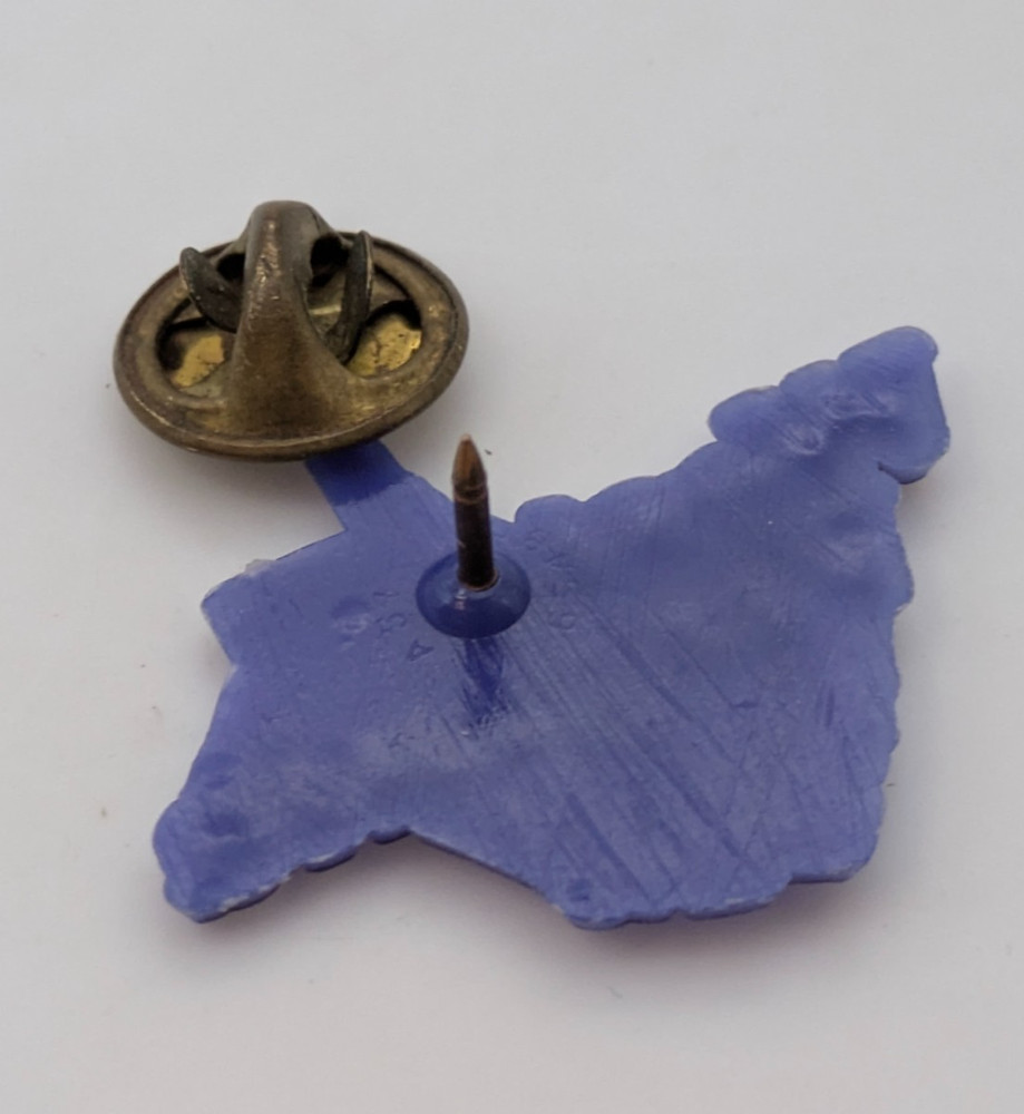 WEST VIRGINIA Small Plastic Tack Pin