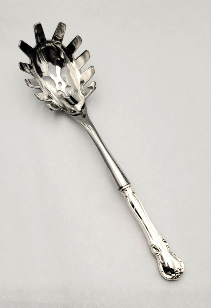 French Provincial Sterling Silver Handle by Towle Pasta Server Custom Made
