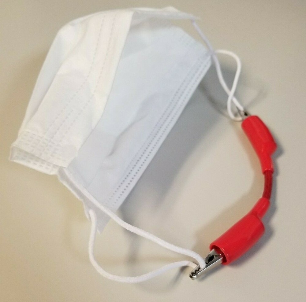 Ear Saver for Face Mask - Alligator Clip