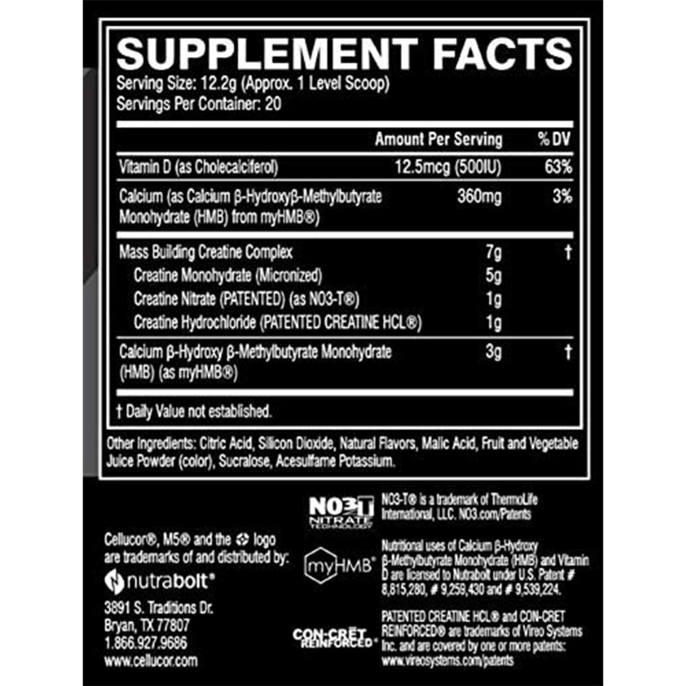 Cellucor: M5 Ultimate (20 Servings) (Fruit Punch)