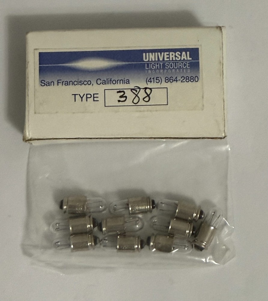 10ea Light Source Lamp 5mm 28V 0.04A, 10-388 GR00VE