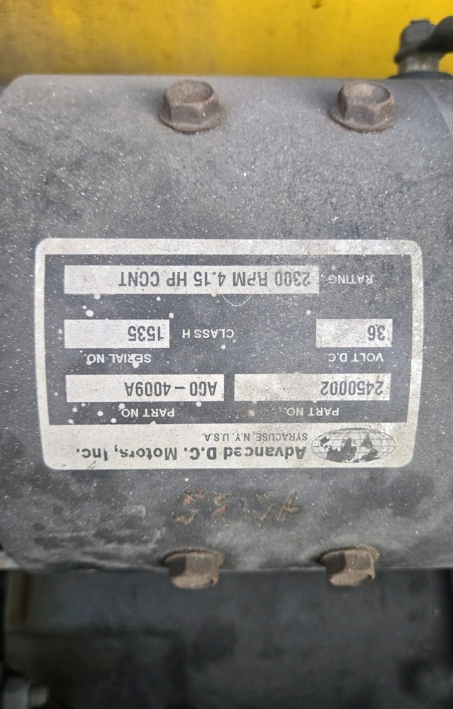 Electric utility card.