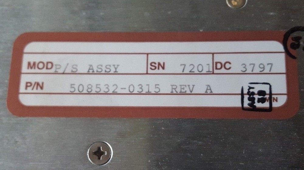 MAGTECH 508532-0315 POWER SUPPLY