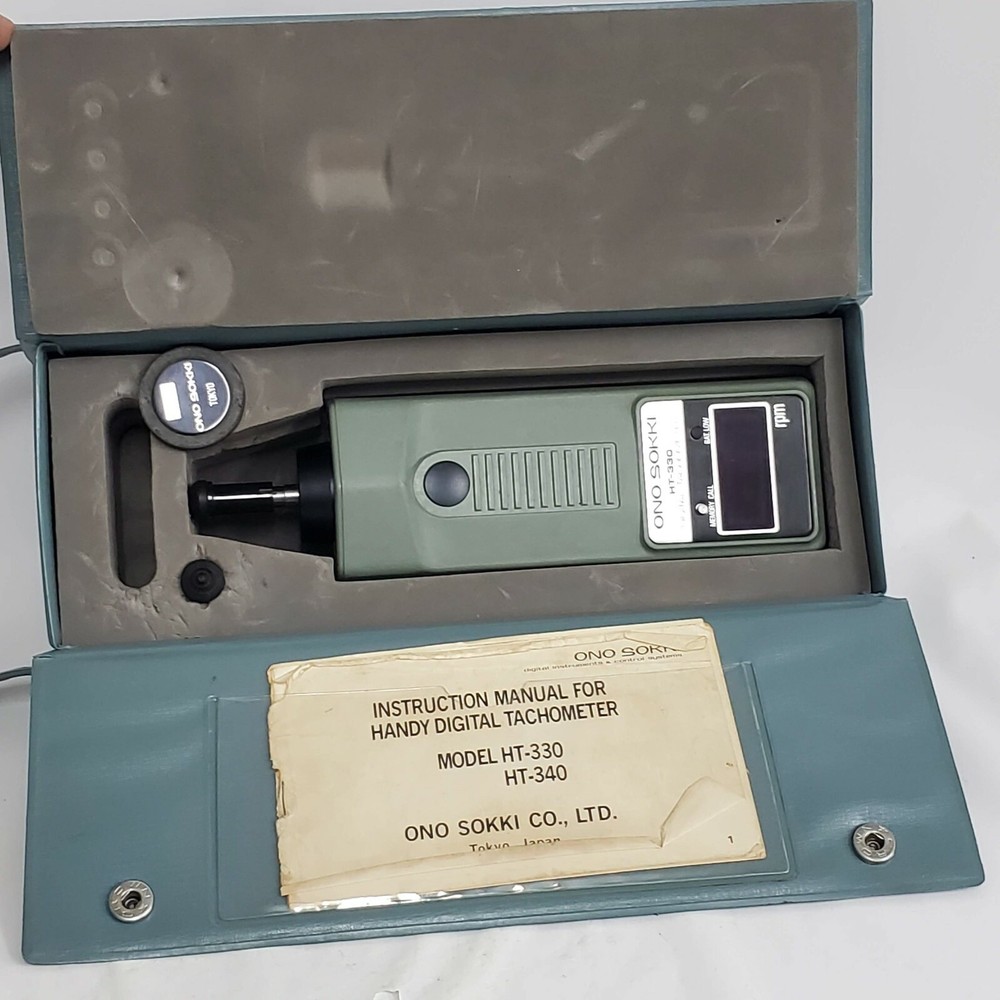 Ono Sokki Handy Digital Tachometer HT-330