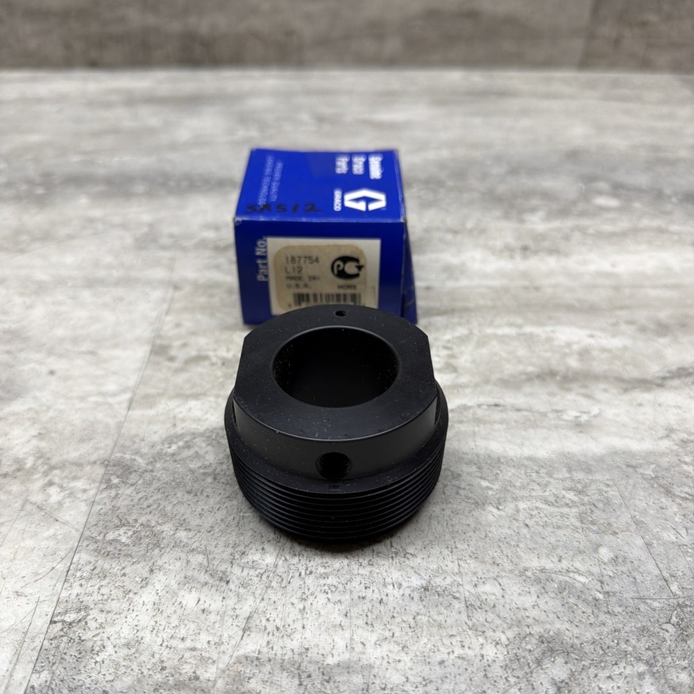 Graco 187754 Bung Adapter Bushing, Missing Set Screw, New