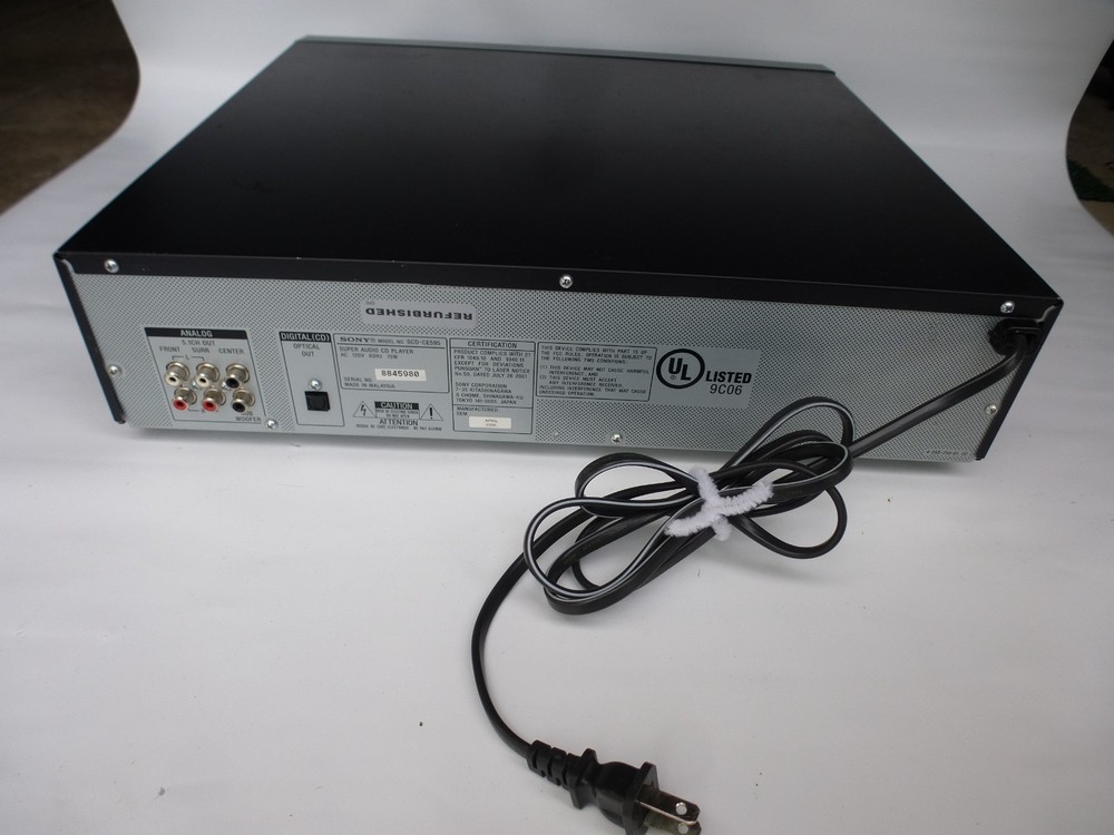 Sony SCD-CE595 Super Audio CD Player 5 Disc Changer - with Remote TESTED