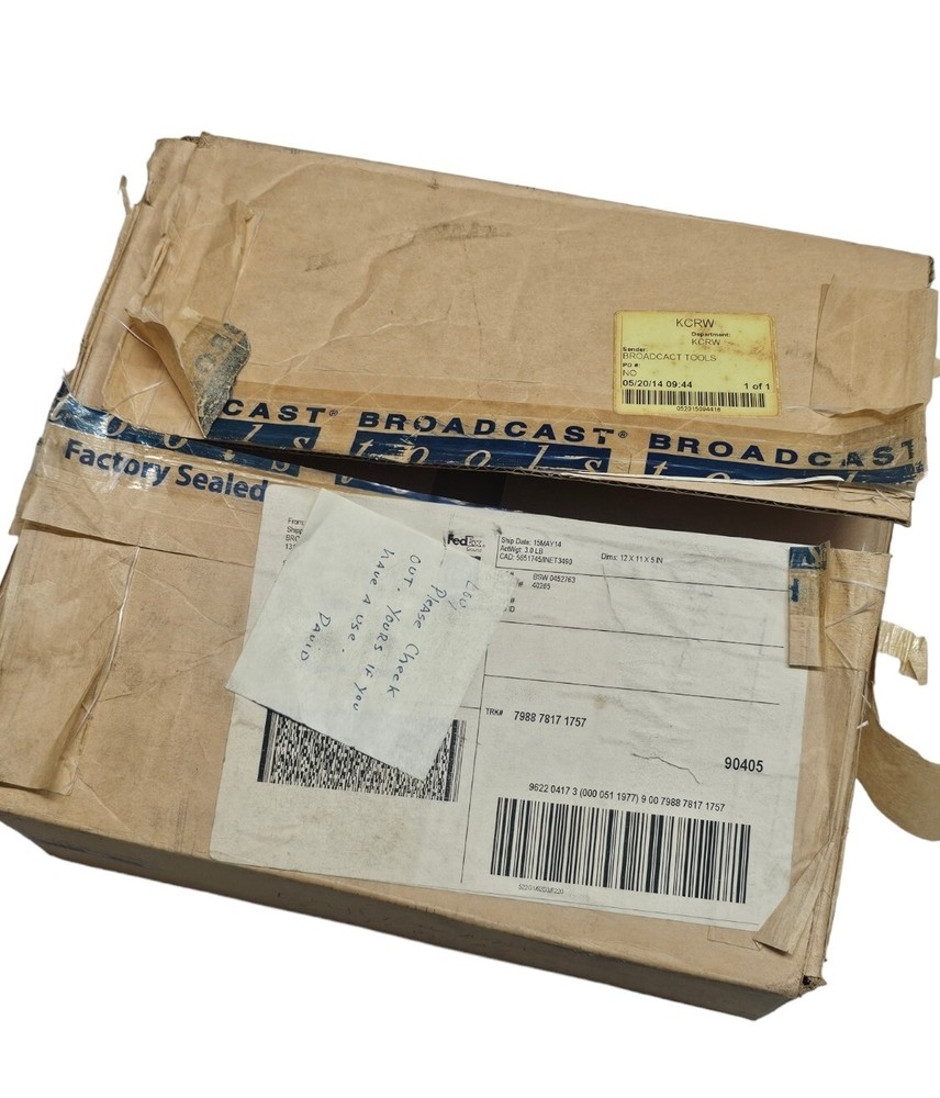 Broadcast Tools Relay And Status Sentinel 16 New In Box