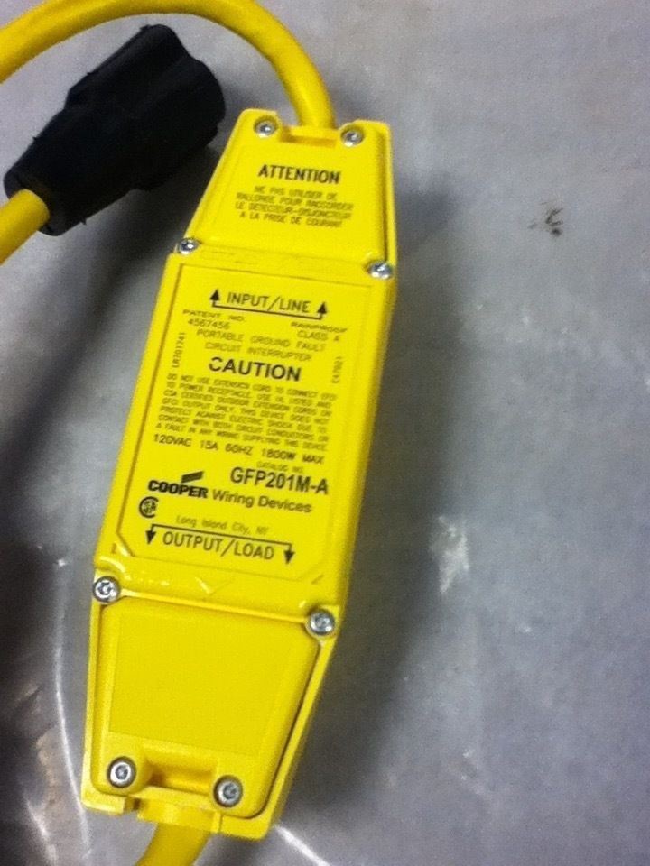 COOPER GFP201M-A CORD