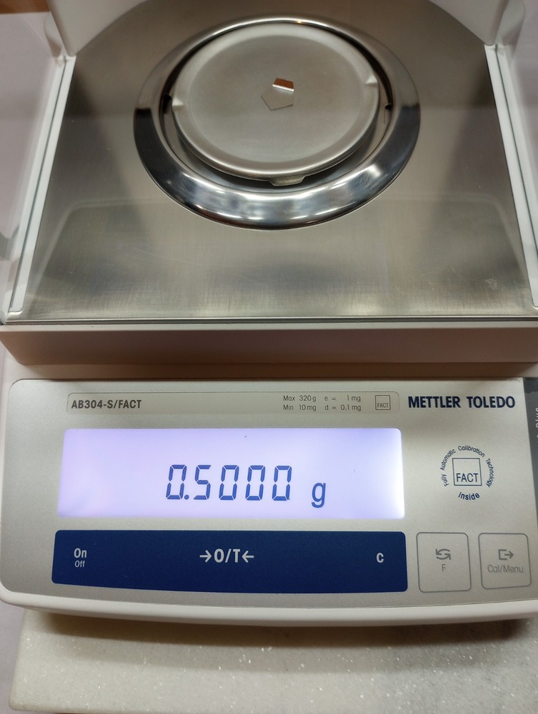 METTLER TOLEDO AB304-S/FACT ANALYTICAL BALANCE