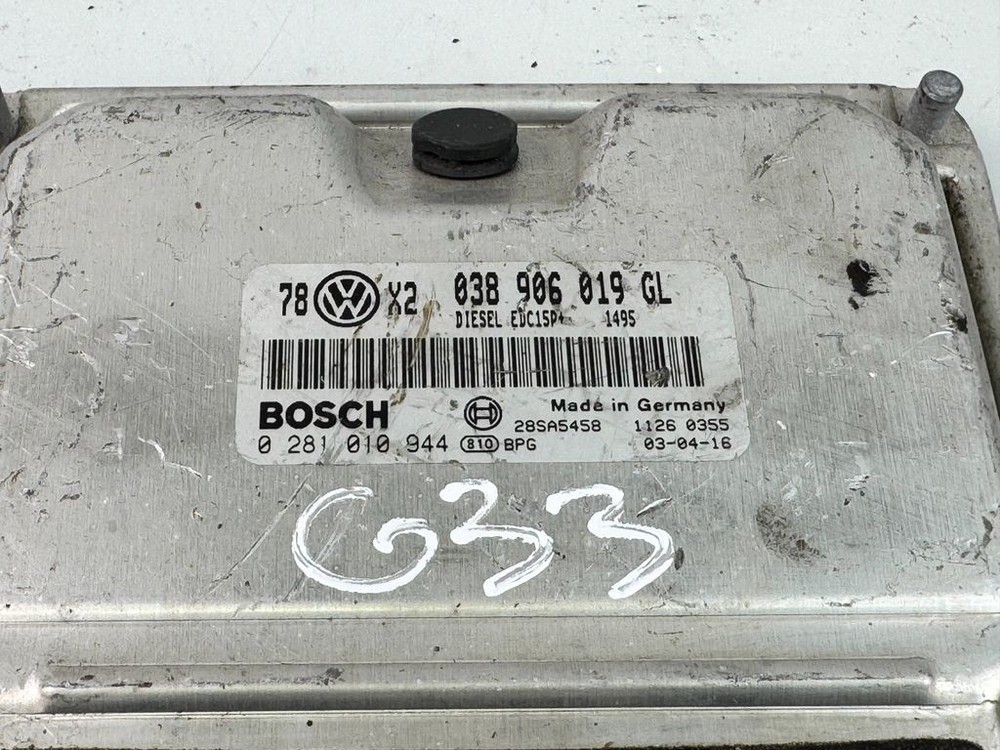 Volkswagen PASSAT B5 1998 Engine Control Module 038906019GL