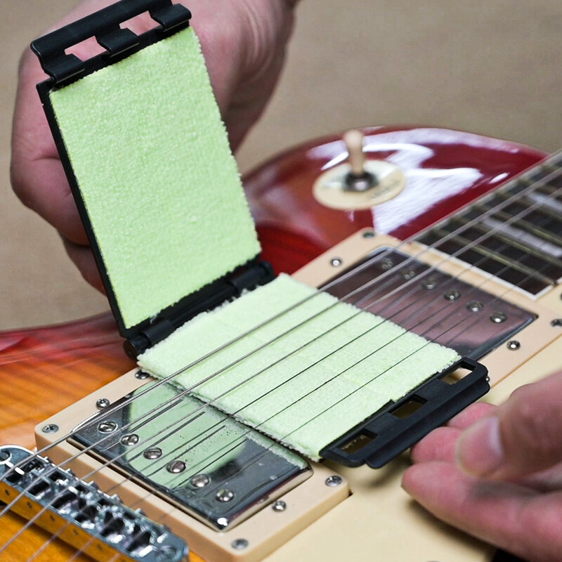 Guitar String Cleaning Rust Removal Cloth Instrument Maintenance Care Tools