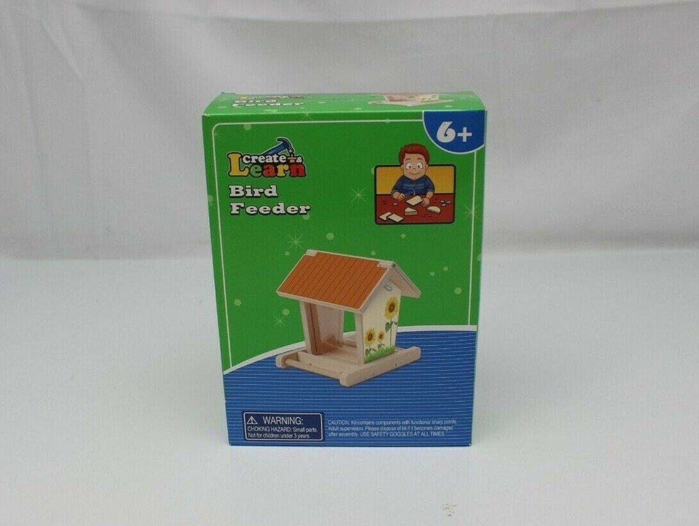 Create & Learn Bird Feeder Comes With Stickers Ages 6+ NEW