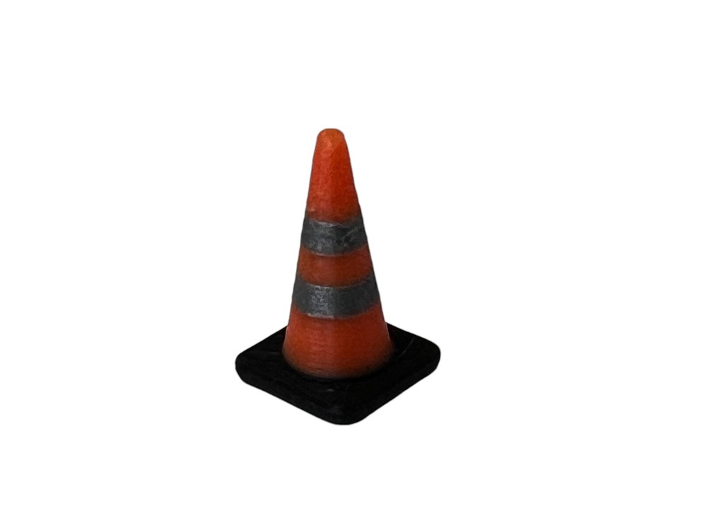 1/50 Scale Traffic Cones *24 Pack* Silver Bands