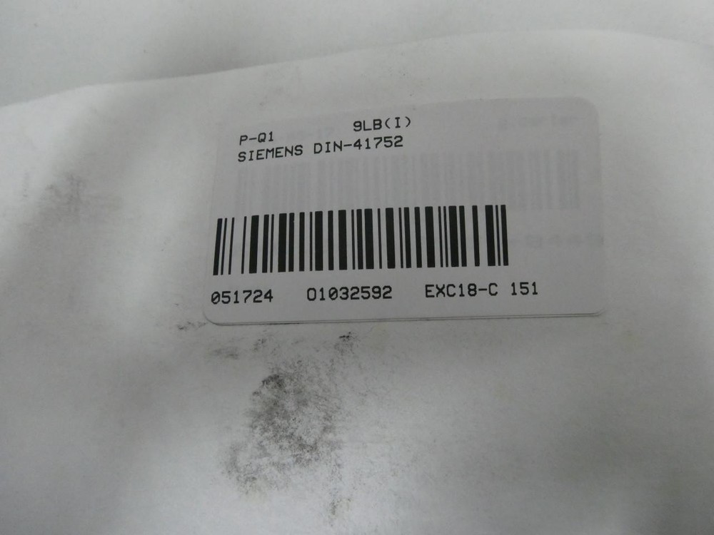 Siemens DIN-41752 Power Supply Module