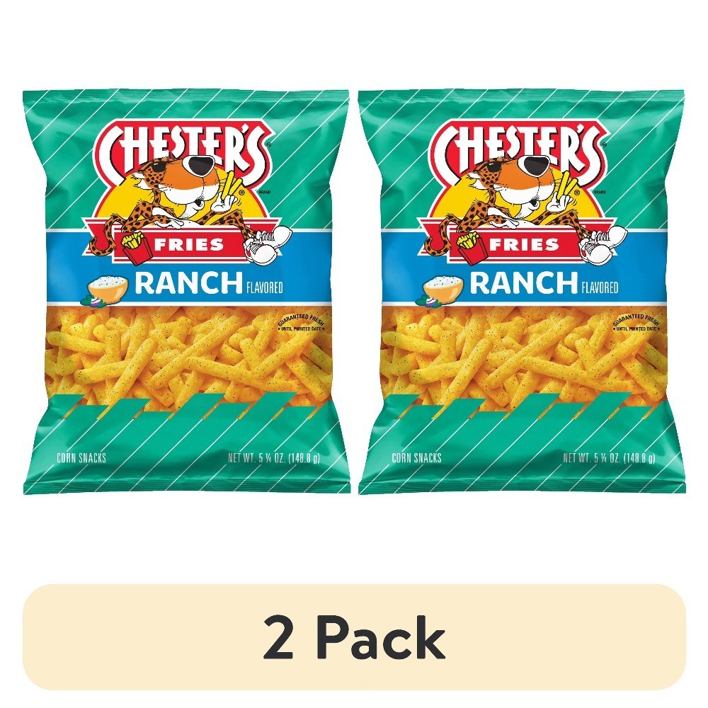 (2 pack) Chesters Ranch Fries 5.25oz