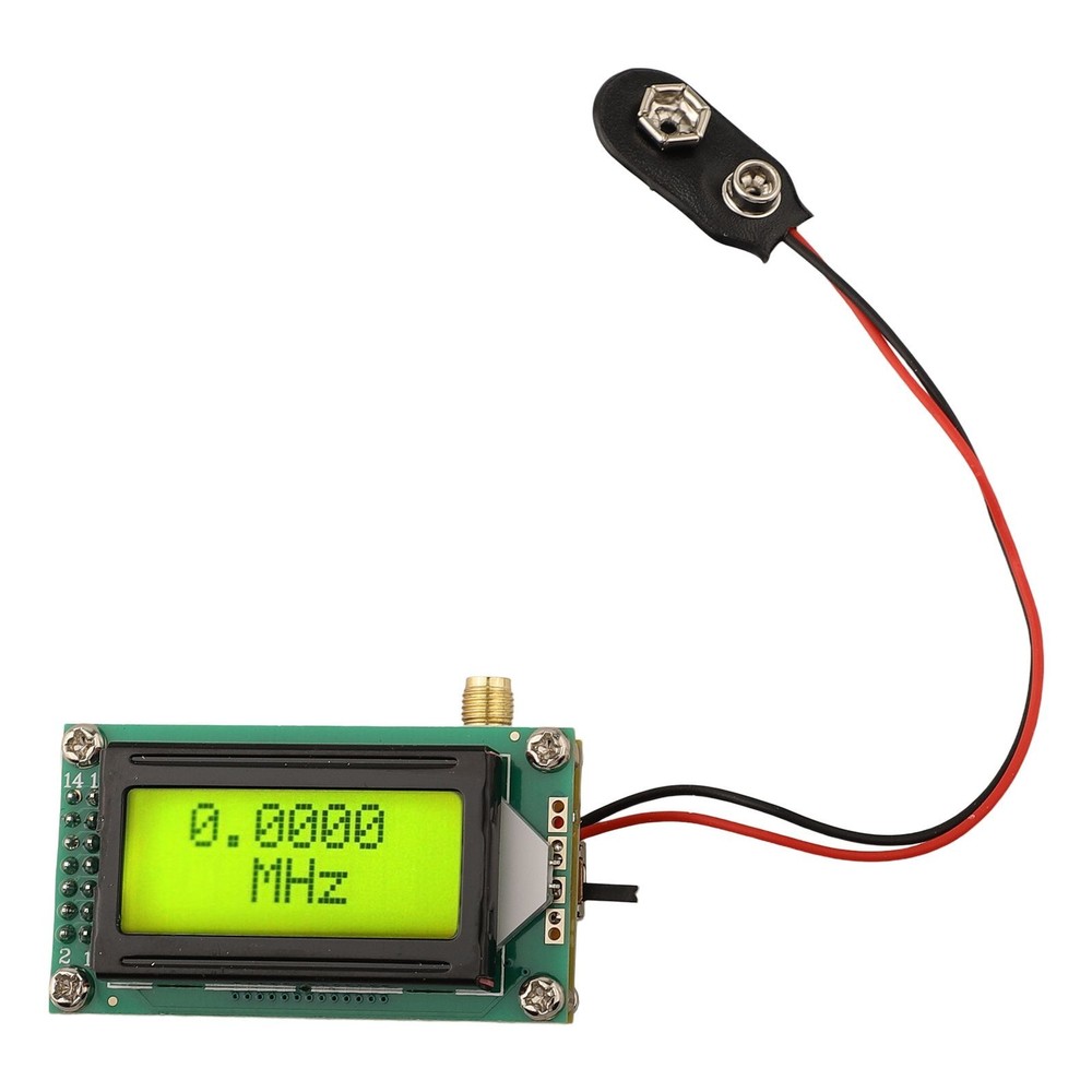 Easy Connectable RF Frequency Meter Module with LCD Display at 1 500MHz