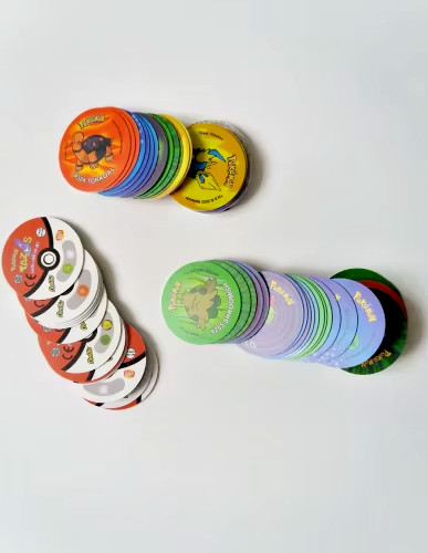 Pokemon Tazos 151/151 Generation 1 - With Plastic Bottle