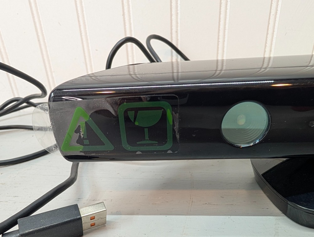 Microsoft Xbox 360 Kinect Camera Sensor Only Model 1414 Black Working Order