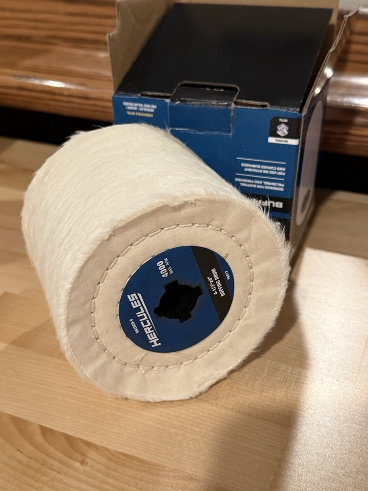 4 1/2" x 4" Hercules Surface Conditioning Drum 3/4". Buffing.