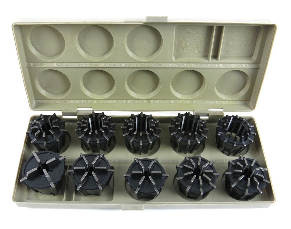Jacobs 500 Series Collet Set for Model 50 Chucks - NEW